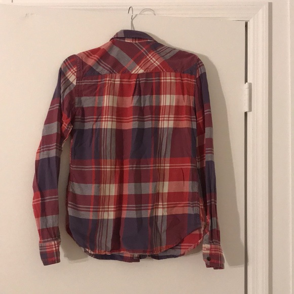 American Eagle Plaid Button Down - Picture 2 of 3